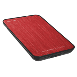 Boîter 2'1/2 Sata USB 2.0 QS Portable rouge