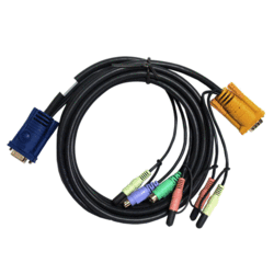 Câble KVM 2L-5303P - VGA/PS2/AUDIO vers SPHD 3m