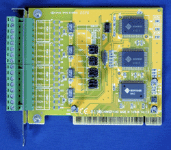 CARTE SERIE PCI 4 PORTS RS422/485 SORTIE BORNIER