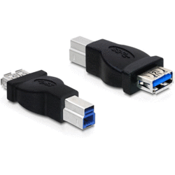 Adaptateur USB 3.0 B Mâle / A Femelle