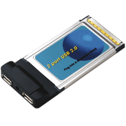 Carte USB 2.0 Cardbus 2 ports