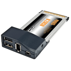 Carte USB 2.0 Cardbus Firewire IEEE1394A