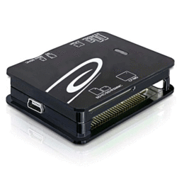 Lecteur de cartes externe 64 en 1 USB 2.0 compact
