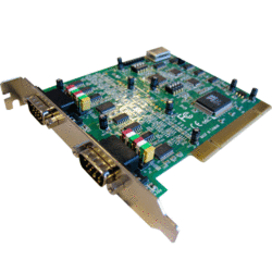 Carte PCI 2 ports séries RS422/485 sorties DB9