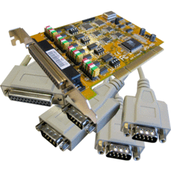 Carte PCI 4 ports séries RS422/485 sorties DB9