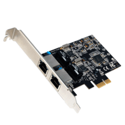 Carte réseau PCI Expres Dual RJ45 Giga Dual Prof.