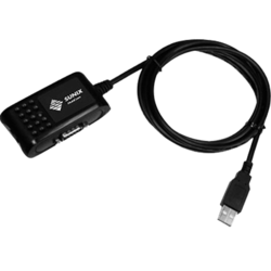 Adaptateur USB 2 ports séries RS232 2X DB9 Mâle