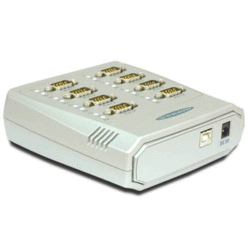 Adaptateur USB série RS232 8 ports DB9 Mâle