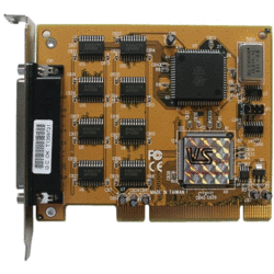 Carte série RS232 PCI 8 ports 16C950 pieuvre DB25