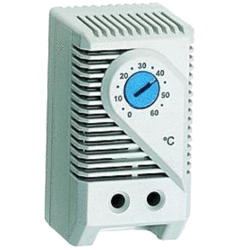 Thermostat de commande pour ventilation de baie