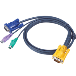 Câble KVM 2L-5203P PS2/VGA vers SPHD 3m