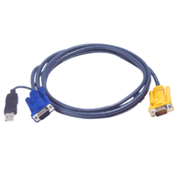 Câble KVM 2L-5203UP USB/VGA vers SPHD 3m