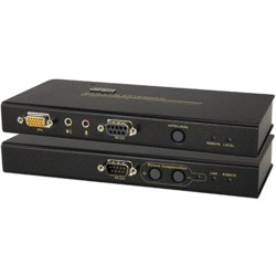 Console extender Cat 5 USB VGA audio série 150m