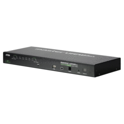 Switch KVM USB PS2 8 UC - 1 console 1U + accès IP