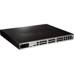 Switch L2 20 Giga PoE at 370W + 4 Combo + 4 SFP+