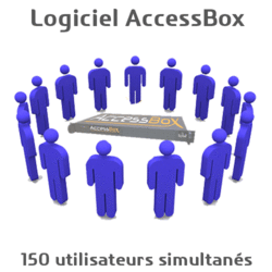Logiciel AccesBox 150 accès simultanés