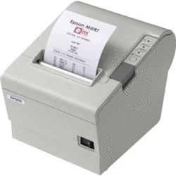 Impr. tickets caisse TM-T88V beige USB & ETH
